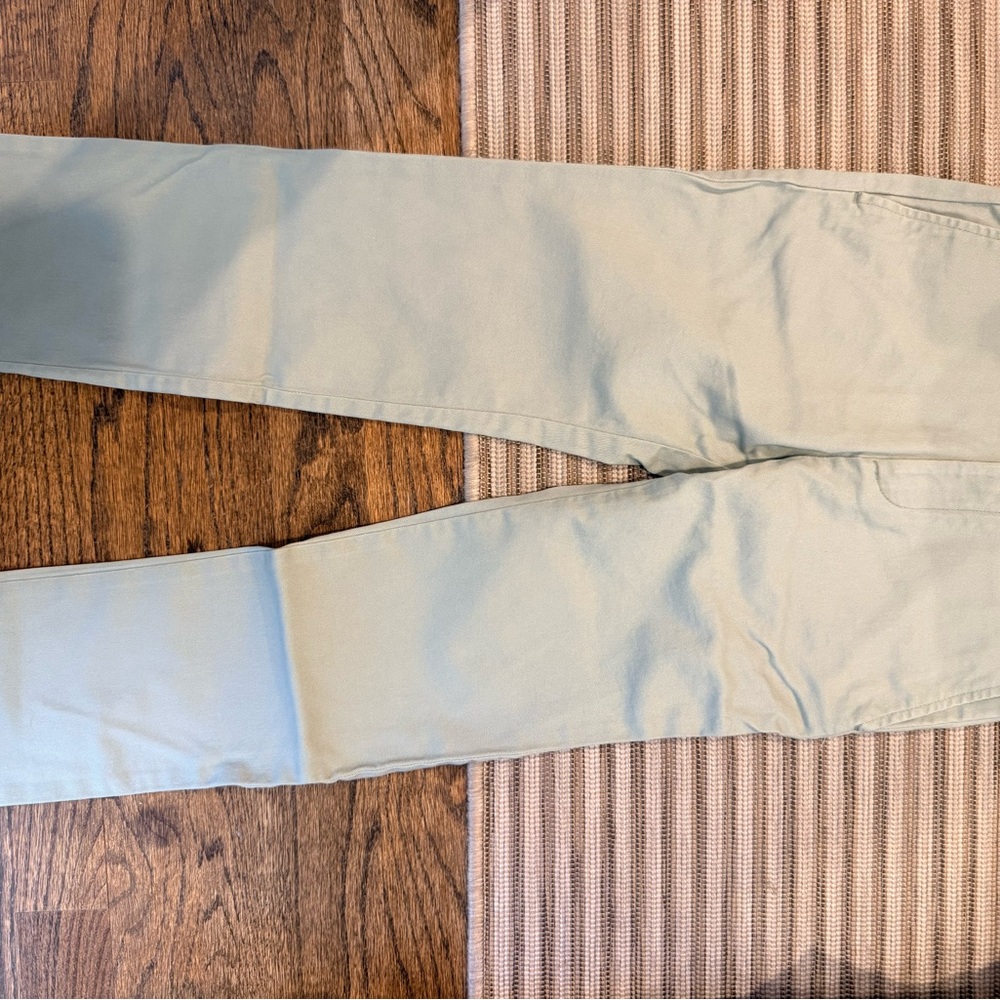 Crewcuts boys light green Slim khakis